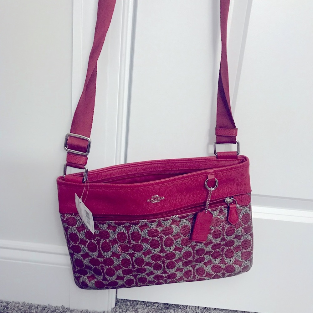 Brand new COACH handbag w/ tags and Coach bag 😬